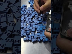 উচ্চ ঘনত্বের নেটওয়ার্কিংয়ের জন্য ডুপ্লেক্স এলসি ফাইবার অপটিক সংযোগকারী দ্বৈত সংযোগ