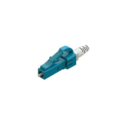 ভালো দাম LC/Upc 0.9 সিঙ্গল মোড সিম্প্লেক্স ফাইবার অপটিক সংযোগকারী কিট নীল ডান কোণ অনলাইন