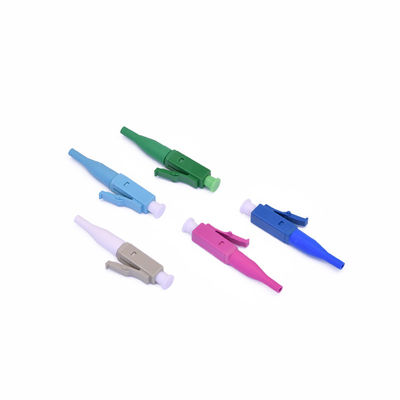 0.9 মিমি এলসি ফাইবার সংযোগকারী, FTTH এর জন্য PEI-তে তৈরি, কম ক্ষতি সহ, একমুখী দ্বিমুখী
